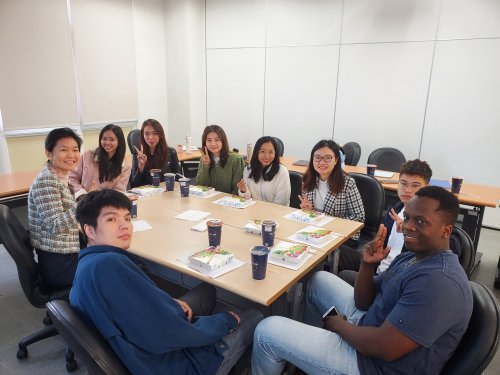 Freshman tutor class meeting